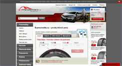 Desktop Screenshot of e-pneumatiky.cz